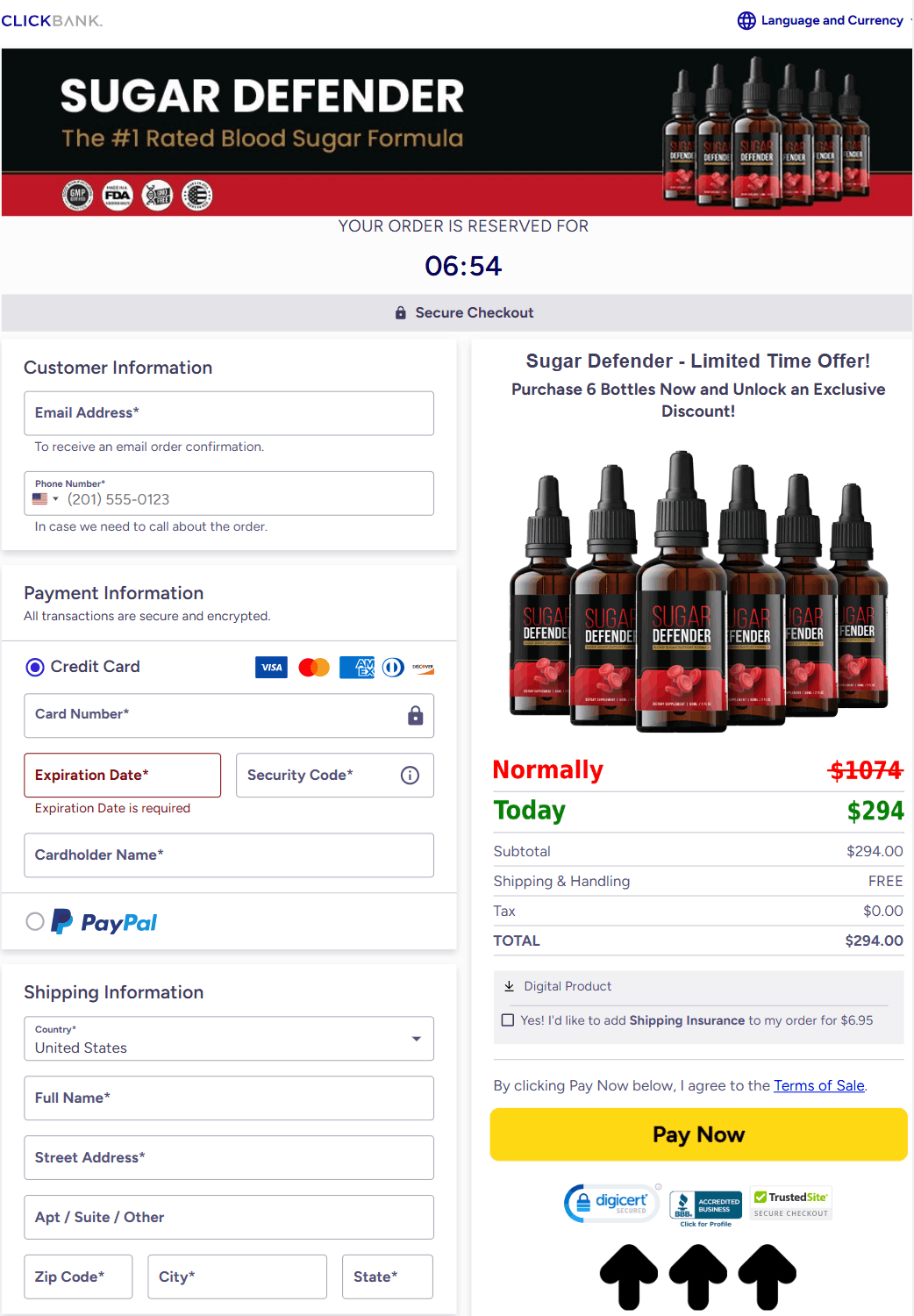 Sugar Defender Discount
